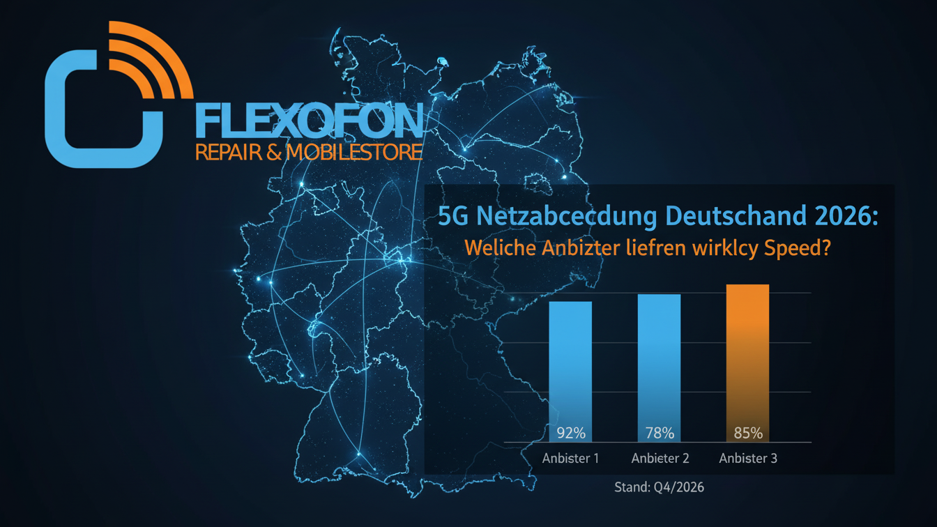 5G Netzabdeckung Deutschland 2026 – Vergleich der Anbieter