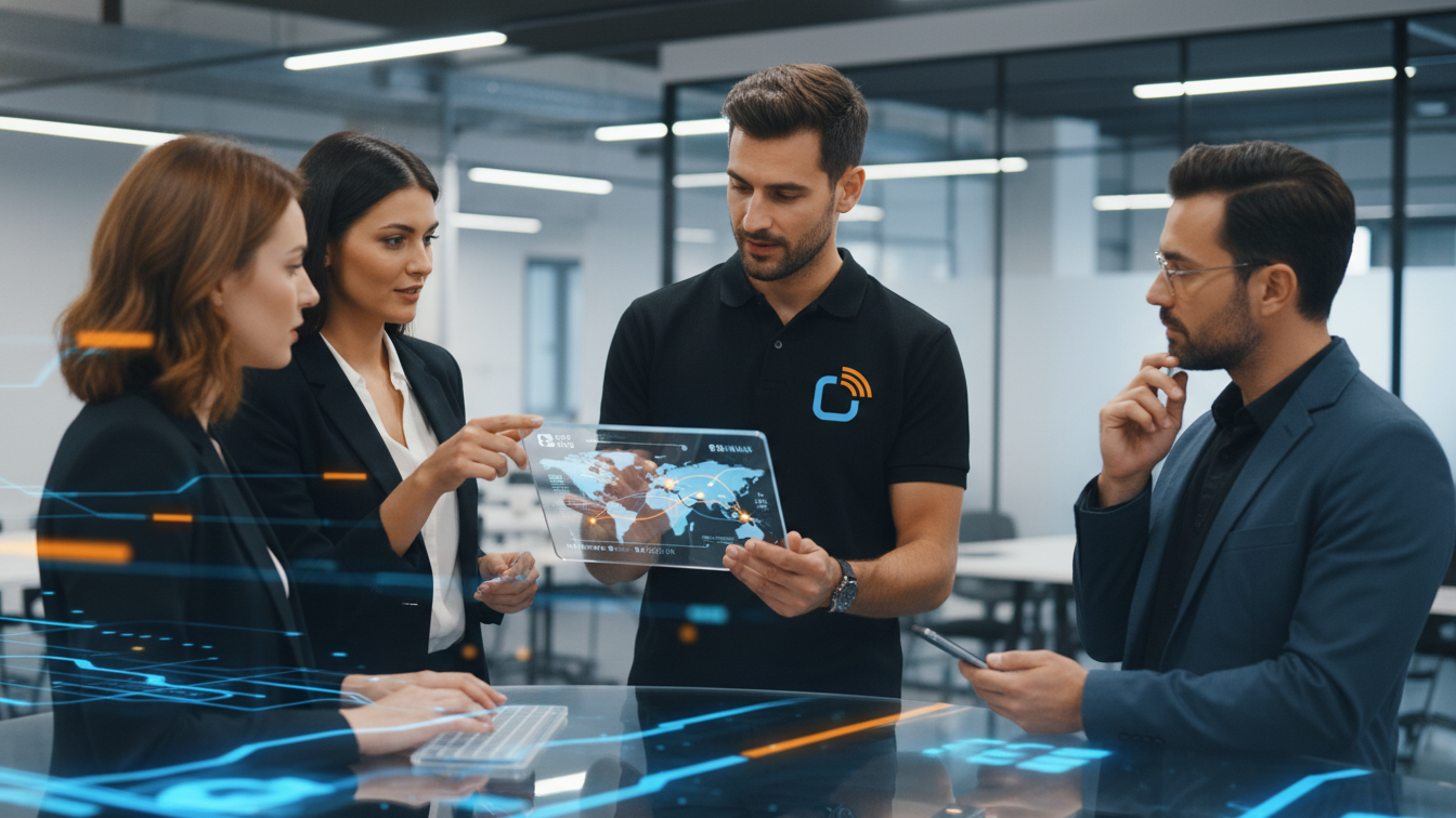 eSIM für Unternehmen 2026 – digitale Konnektivität und Vernetzung von Firmen geräten