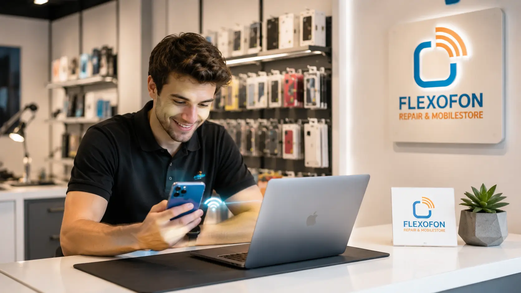 Archive Blog 3 Archive Blog Hotspot nutzen 2026 – Smartphone teilt mobiles Internet mit Laptop über WLAN